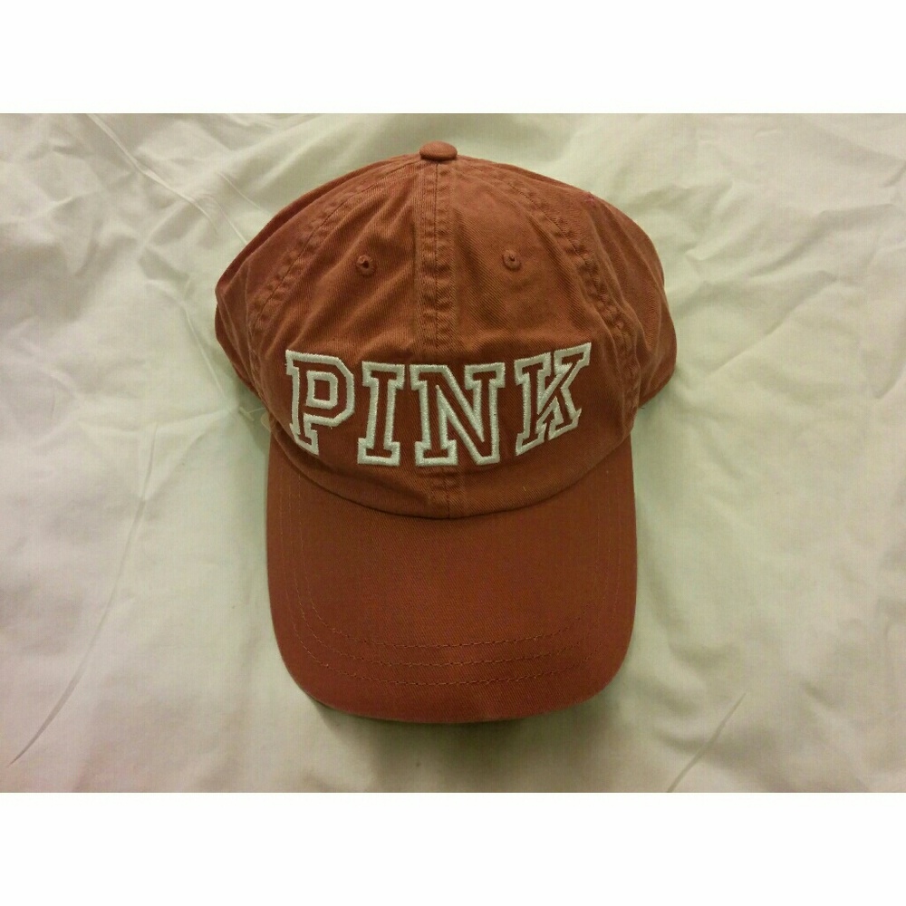 Victoria's Secret Pink Logo Cap Hat Mauve NWT